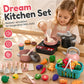 ✨️50% surprise discount！🎉Prices start from only £12.99！👨‍🍳Let your little ones become young chefs！Pretend Play Kitchen Toy Set