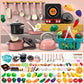 ✨️50% surprise discount！🎉Prices start from only £12.99！👨‍🍳Let your little ones become young chefs！Pretend Play Kitchen Toy Set