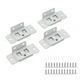 🎉🎉Limited time 50% off！🔩Tiny clips with incredible strength！2-in-1 Locking Insert Shelf Brackets