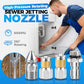 🔥Limited Time 50% OFF！🩺Chemical formula reagent, unclog blockages in one click！🔧High-Pressure Rotating Sewer Jetting Nozzle