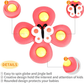 🎁Special Offer for 🤰🏻Maternity & 👧Baby Section！🌺Kids have fun while boosting intelligence！✨️Suction Cup Spinner Toys