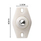 🔄 360° Self-Adhesive Caster Wheels: No-Drill, 20kg Load, Silent, Floor-Safe, 4-Pack