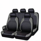 🎁🚗9-Piece Universal Fit Leather Car Seat Cover Set