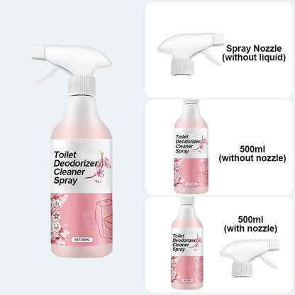 🚽 Toilet Deodorizer Cleaner Spray – Sparkle in Seconds, Fresh All Day! ✨💧 Strong decontamination + lasting fragrance – your toilet’s new best friend. 🌸💪