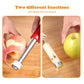 🍎Stainless Steel Fruit Corer & Peeler 2 in 1