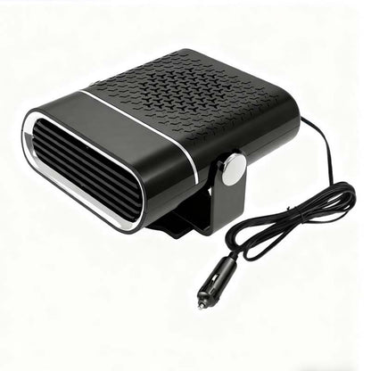 🚗 Portable Car Heater: 30-Second Fast Defrost, 2-in-1 Heat & Fan, 360° Rotation, 12V/24V