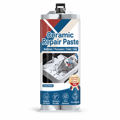 🧱 Ceramic Tile Repair Paste – Quick-Drying, Crack & Chip Filler – Waterproof Epoxy for Sinks, Tiles & Marble 🛠️