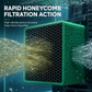 🐠💧Activated Carbon Filter Cube – honeycomb filtration clears cloudy water, removes odors. Anti-crumble block for crystal-clear aquarium! 🛡️✅