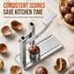 🥳2026 HOT SALE🥳💞50K+ SOLD! 🌰 50% OFF! 🔧Stainless Steel Chestnut & Nut Cracker – lever action saves hand strain, stable base & safe scoring. Crack nuts easily! 🛡️✅