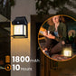 Motion Sensor Solar Tungsten Wall Light | IP65 Waterproof 3-Mode Outdoor Light for Patio, Fence & Christmas Decor-tcpa