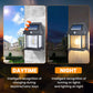 Motion Sensor Solar Tungsten Wall Light | IP65 Waterproof 3-Mode Outdoor Light for Patio, Fence & Christmas Decor-tcpa