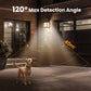 Motion Sensor Solar Tungsten Wall Light | IP65 Waterproof 3-Mode Outdoor Light for Patio, Fence & Christmas Decor-tcpa