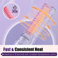💇‍♀️ Cordless Hair Straightener Comb: 3 Heat Settings, 30s Fast Heat, Auto Shut-Off