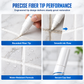 50% OFF NOW! 💥White Tile Grout Repair Pen – Quick Grout Refresh Marker, Cover Stains & Discoloration, Brighten Tile Joints for Bathroom Kitchen