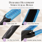 💇‍♀️50% OFF NOW! V-Shaped Heatless Hair Straightening Comb – Natural Boar Bristle Anti-Frizz Hair Brush, No Heat Damage, Instant Sleek Shiny Hair for Home Styling FB Short Video Ad Copy