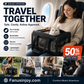 🔥Ditch your bulky hard-sided pet airline crate! 🐱🐕This airline-compliant carrier keeps you and your furry friend safer on flights.Breathable Pet Carrier Bag with Detachable Shoulder Strap