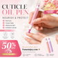 🔥Limited Time 50% OFF! 🖐Care for your nails💅the skincare for fingertips!🙋‍♀️Scented Cuticle Oil Pen for Nails