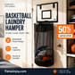 🔥Limited time sale! You’ll love this laundry hamper!🏀Over-the-Door Basketball Laundry Hamper