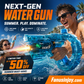 💦Summer 50% special offer！🔫Everyone loves this water gun！Electric High-Pressure Water Gun with Circular Clip