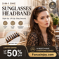 🔥Limited Time 50% Off! 😎New trendy fashion item! Creative Comb Frame Square Sunglasses