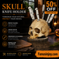 💥Limited Time 50% Off! Creative Skull Resin Knife Holder