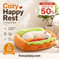 🔥50% OFF for a limited time! 🐱🐶 Fur babies' favorite! 🌭Funny Hot Dog Pet Bed Cozy Warm Nest for Dogs and Cats
