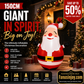 🎄🎅Christmas Special 50% Off！🤶Santa Claus is coming to your home with gifts！🎁150cm Inflatable Santa Claus Tumbler with LED Light Christmas Outdoor Party Decoration