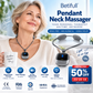 🏆Pendant Neck Massager – wearable design, 3 heat levels & 9 intensities melt away stiffness. 🔥