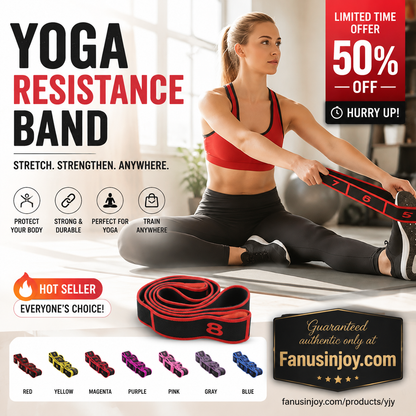 ⏳️Limited Time 🎁Buy 2 Get 1 Free！🧎🏻‍♀️💃🏻Must‑Have for Fitness Enthusiasts ✨Resistance band for fitness and yoga✨