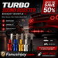 ✨️Special Surprise Offer 🔥Buy 3 Get 2 Free! 🚘Look cooler and enjoy a more comfortable drive!🔥Great car accessories！🚘Exhaust Pipe Turbo Sound Whistle