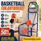 🔥Limited Time 50% Off! 50k Sold! 🏀Make his basketball star dream come true! Kids' Indoor Basketball Arcade Game with 4 Balls