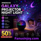 🔥Limited Time 50% Off! 🌃Immersive starry sky journey! ✨️USB LED Galaxy Projector Night Light
