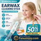 👂50% OFF NOW ! ✨Double‑Ended Ear Wax Removal Swabs – Safe Spiral Ear Cleaning Tool